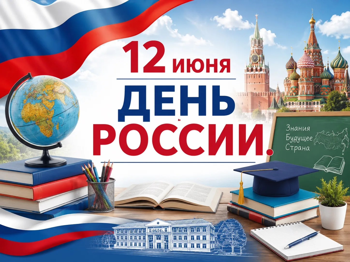 🇷🇺🎉 С Днём России, дорогие друзья!

12 июня — это день, когда мы все вместе говорим: «Я люблю сво