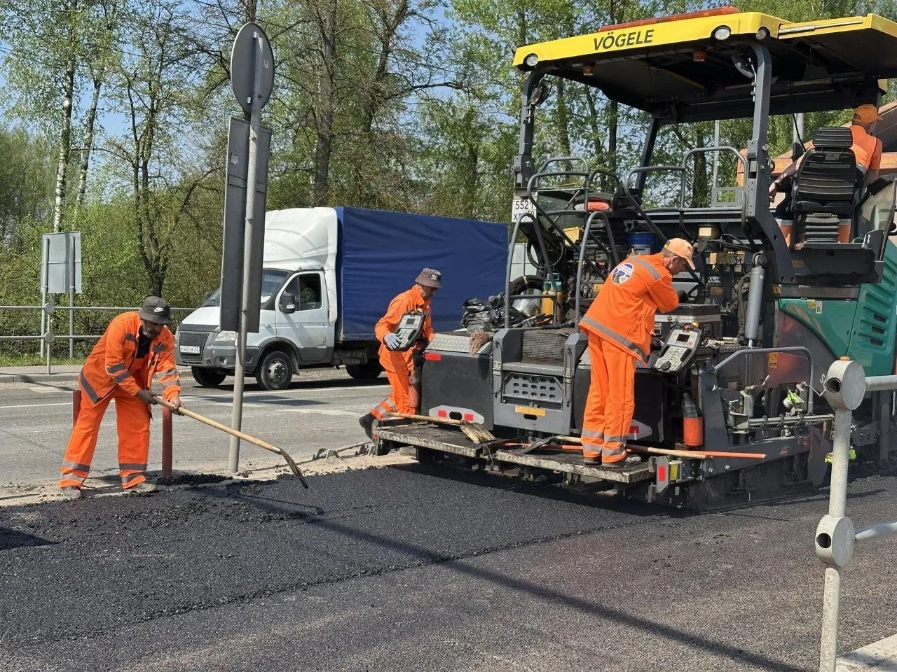 🛣️ Порядка пяти километров дорожного покрытия обновят в Подольске по национальному проекту «Инфрастр