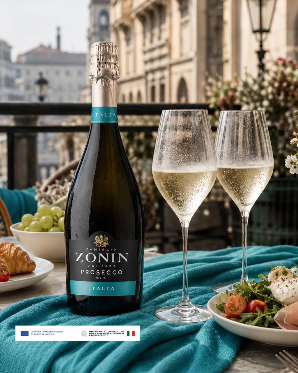 🥂 Prosecco Zonin — идеальный спутник неторопливого бранча

Когда утро уже перетекло в день, солнце 