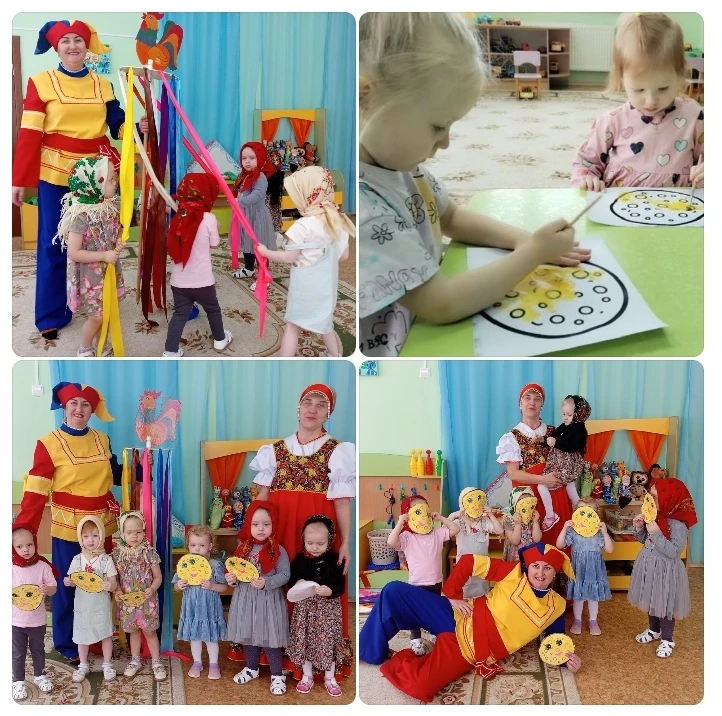 ✨ В группе "Ромашка", прошло развлечение посвящённое "Масленице"! 🥞