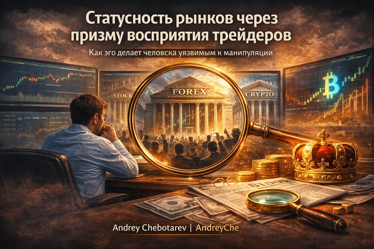 Статусность рынков через призму восприятия трейдеров.

Недавно мне попалась формулировка в одном из 