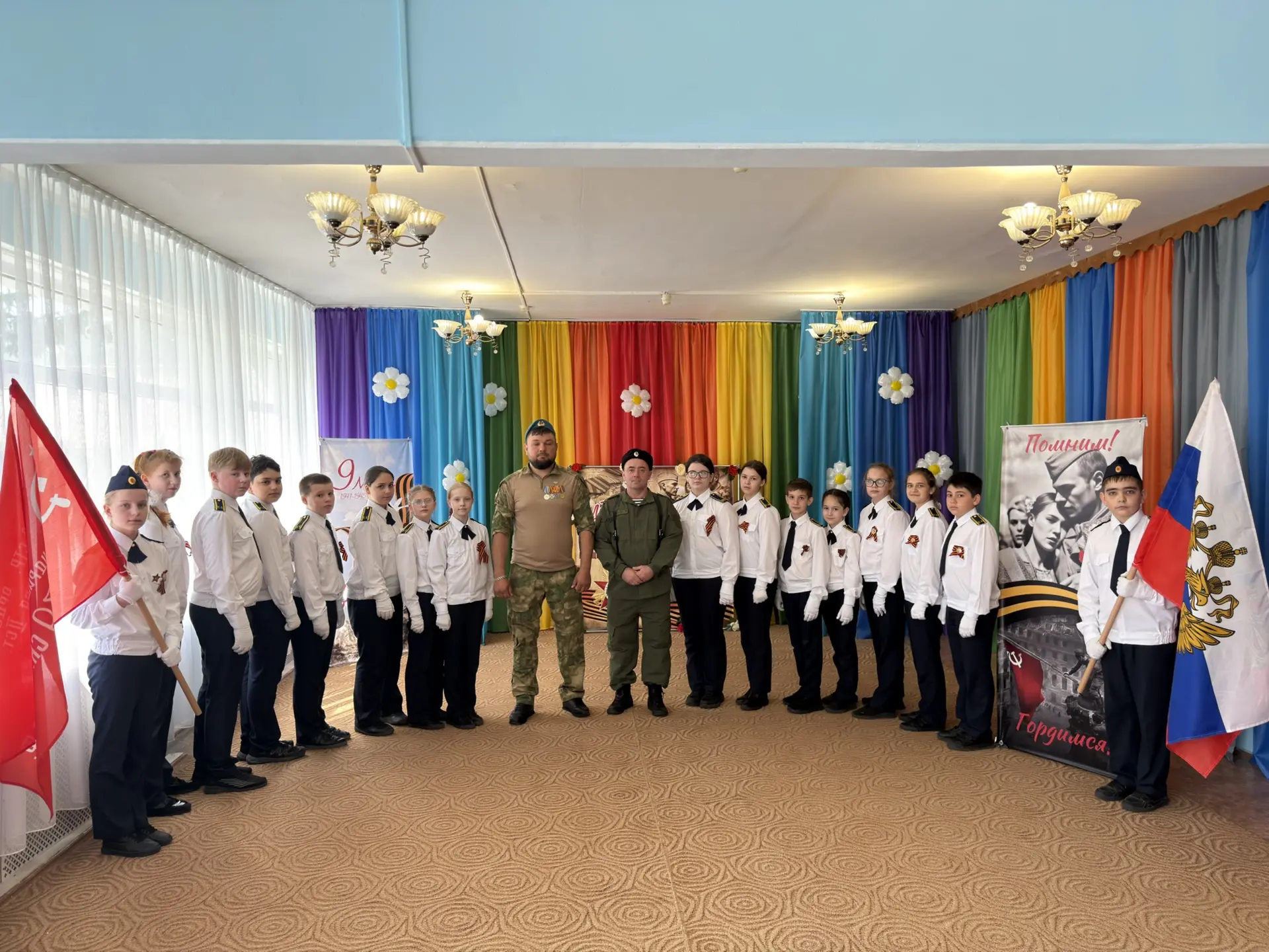 В преддверии великого праздника — Дня Победы — в рамках марафона «Наследники Победы» состоялась встр