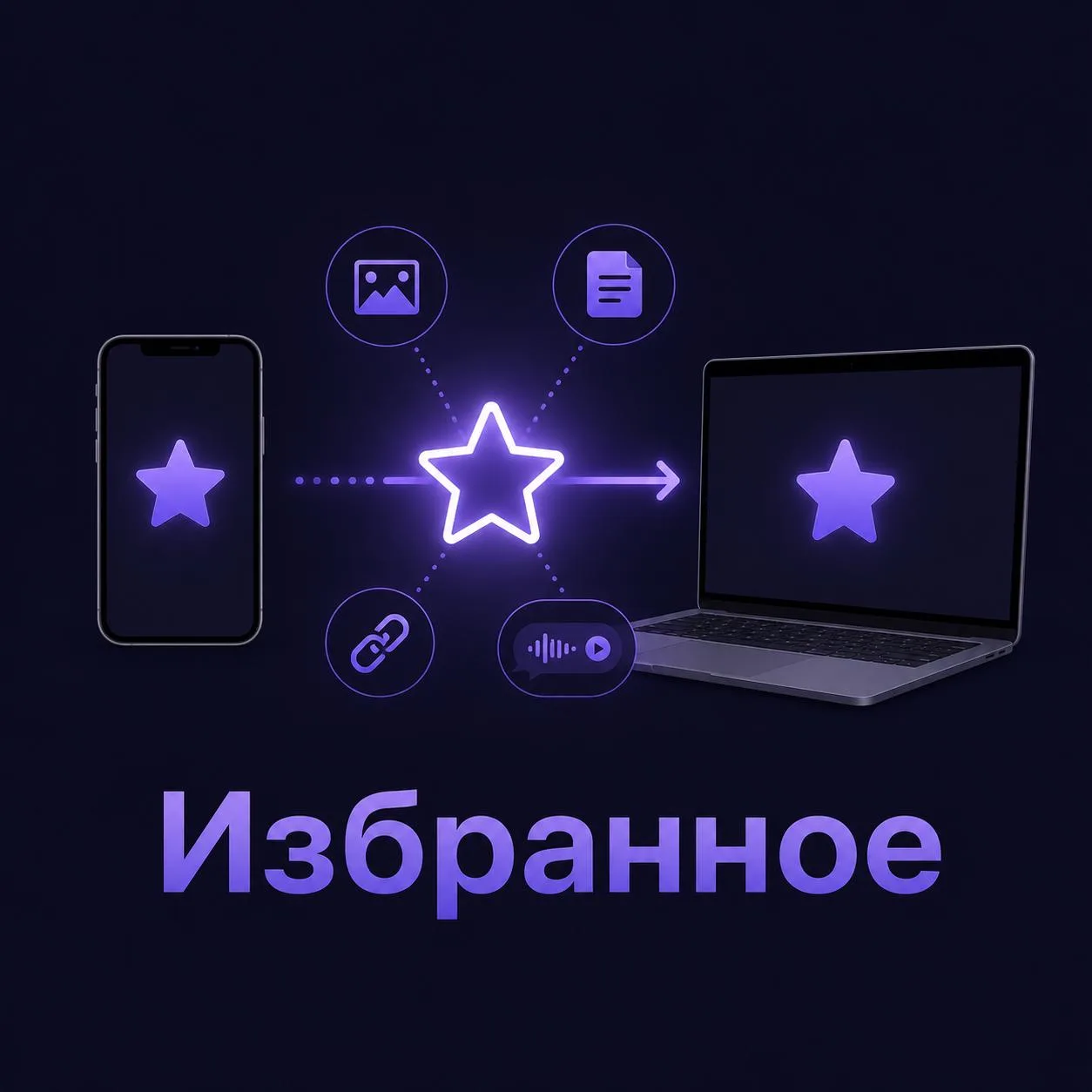 ⭐ Представьте: заметки, закладки, файлы и фото — всё в одном месте, всегда доступно с л...