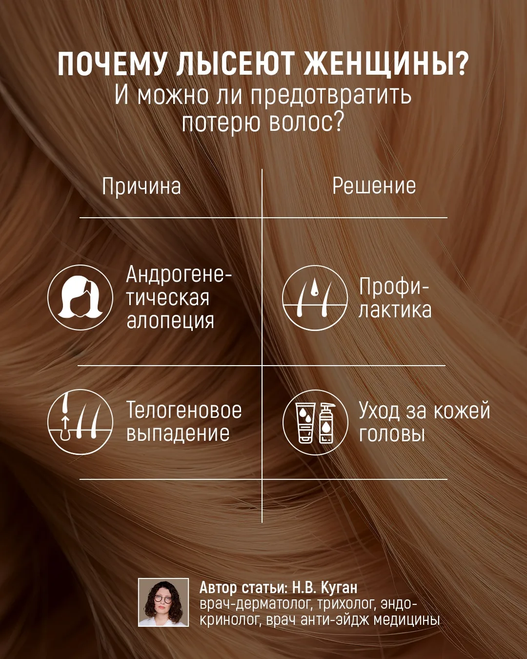 Женское выпадение волос - одна из самых распространенных причин обращения к трихологу.

При этом мно