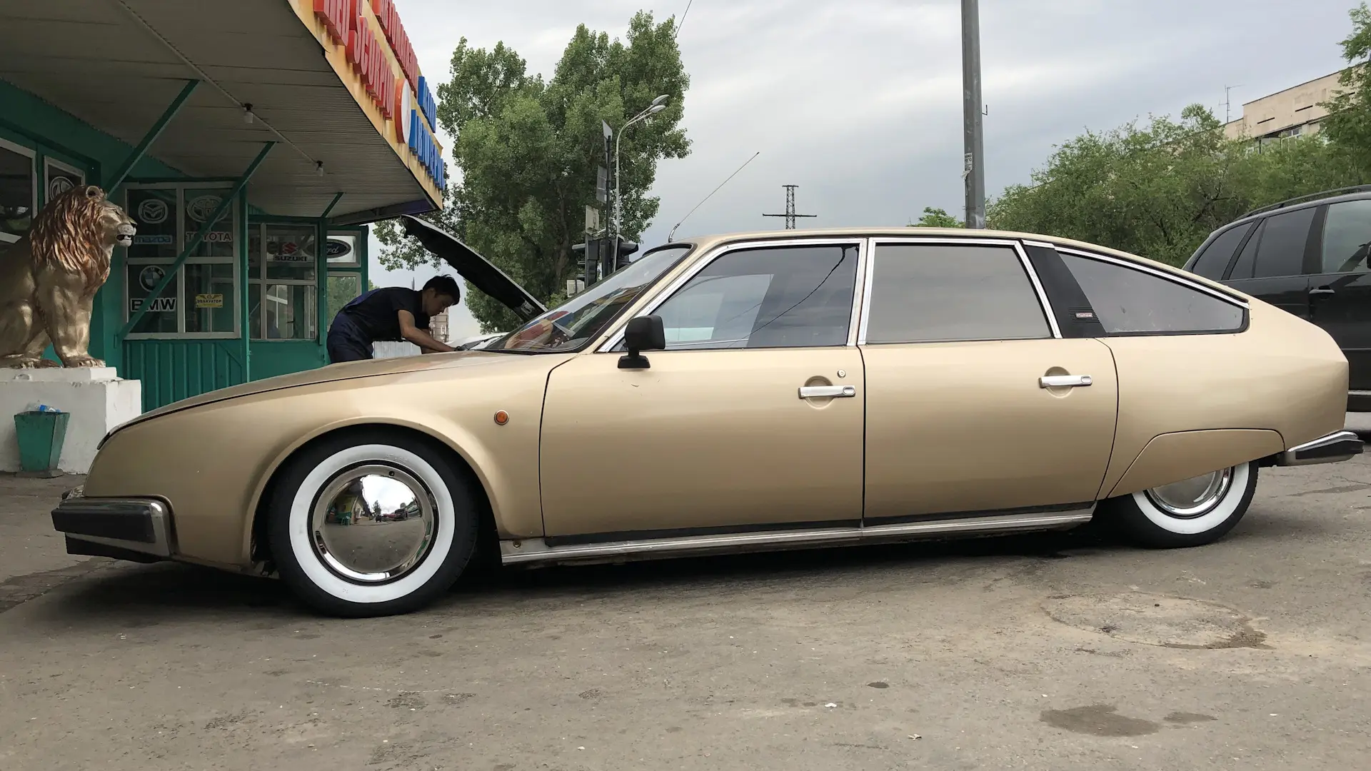 🛞 Когда руль живёт собственной жизнью. Интересные автомобили DRIVE2  Изящный Citroen CX, появившийся