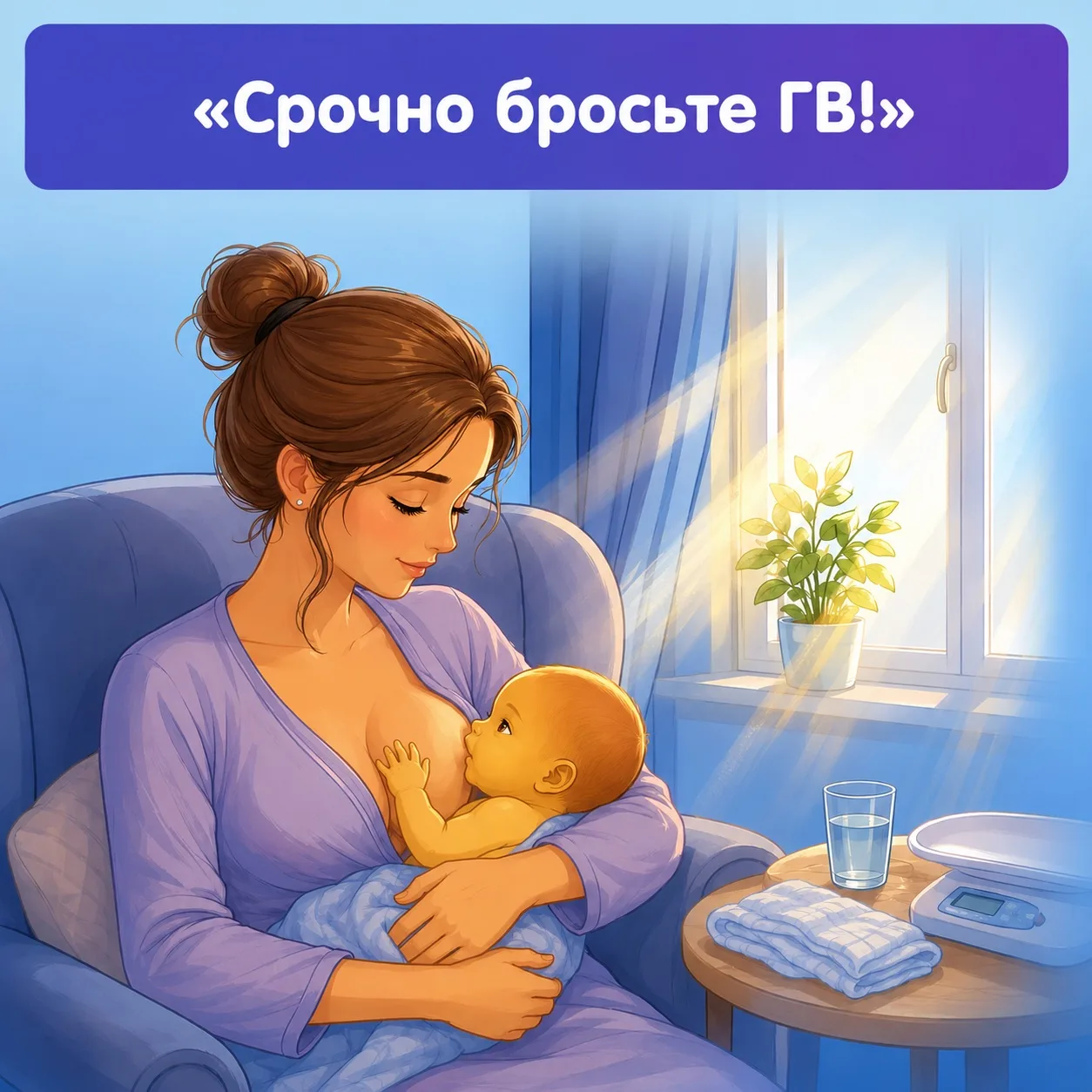 «Срочно бросьте грудное вскармливание!»

С этой фразы началось моё сопровождение одного новорождённо