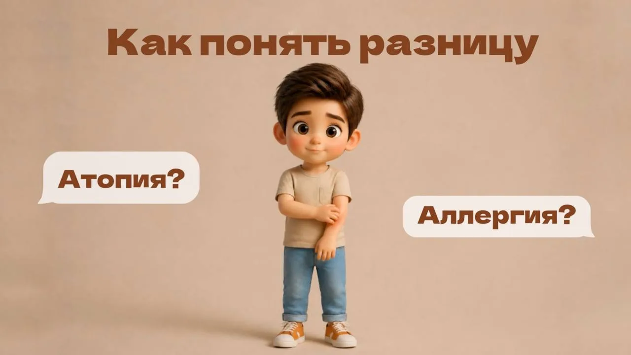 Атопический дерматит и аллергия: в чём разница