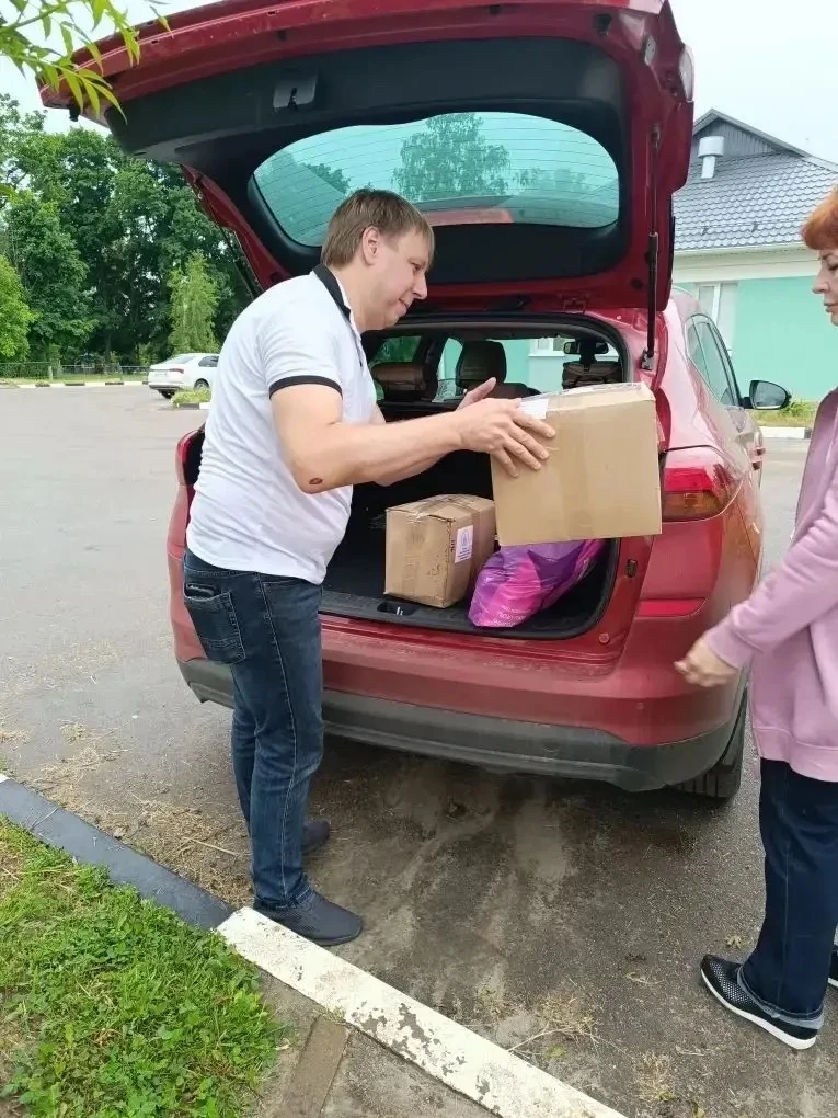 В полевой госпиталь Белгородской области передана медицина, одноразовая посуда и нательное белье. 

