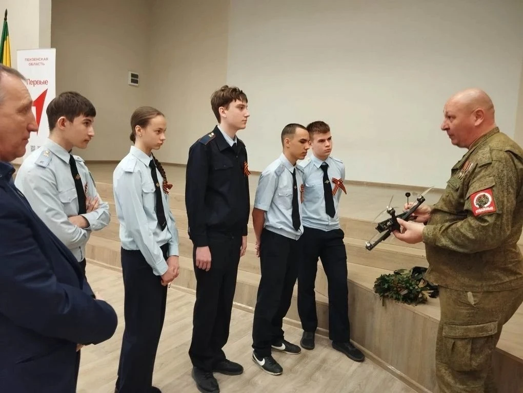 Урок Мужества: встреча с защитником Отечества