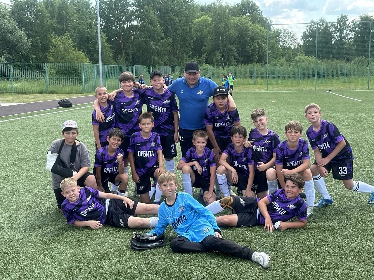 💪⚽💫 Успешно завершили VII тур спортивного соревнования Московской области футболисты «Орбиты-2014»