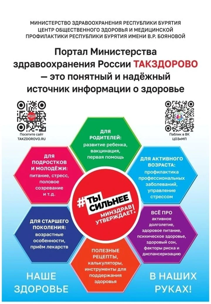 ☝Портал «Так здорово» — ваш надежный спутник на пути к здоровому образу жизни!