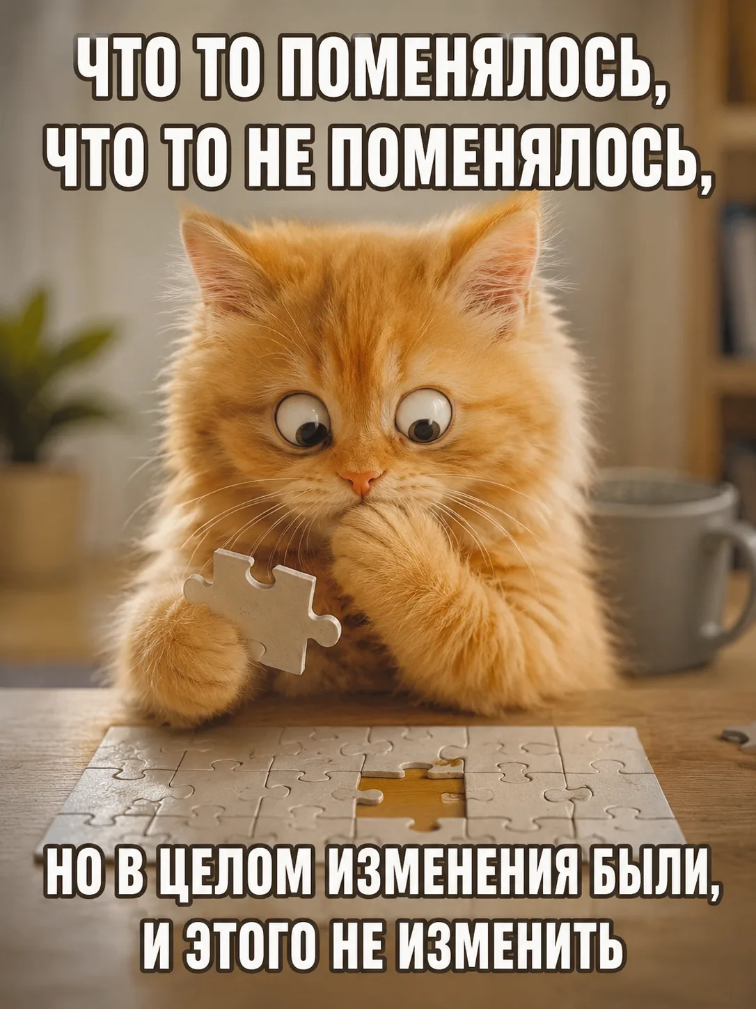 «Я всё понимаю, но ничего не меняется».