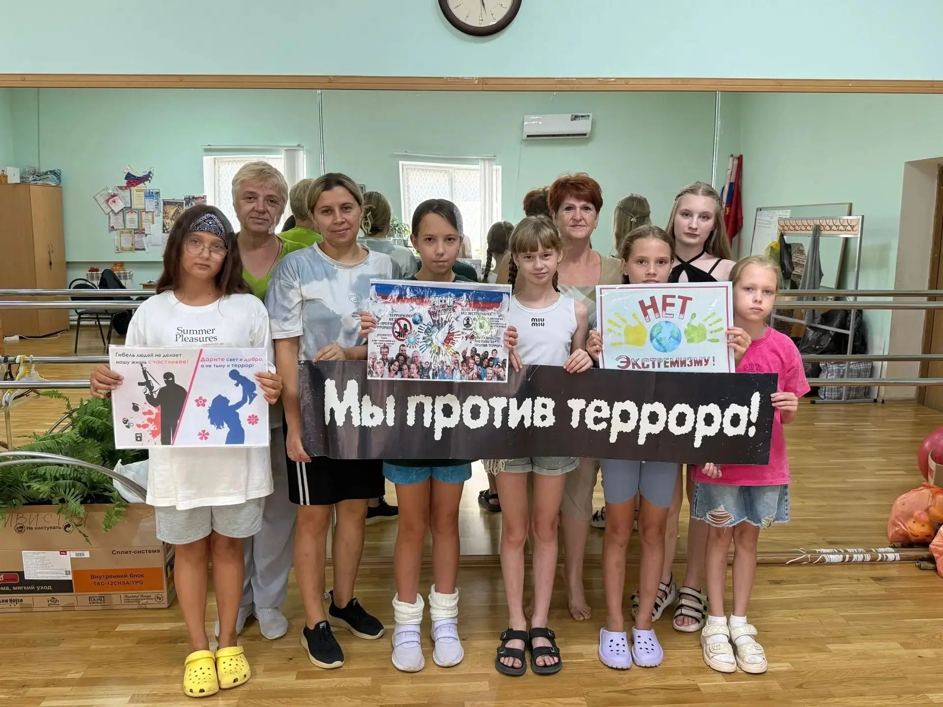 🕊Дети против террора! Они выбирают любимое занятие.
В Кировском сельском доме культуры прошла бесед