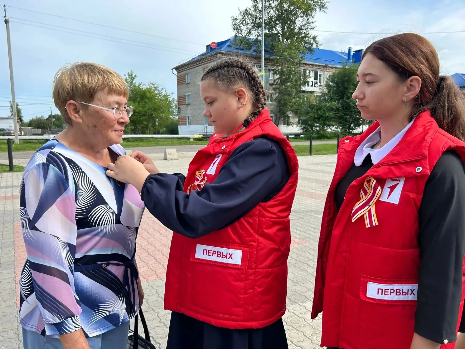 🎖️ Ежегодная акция «Муаровая лента» в нашей школе!