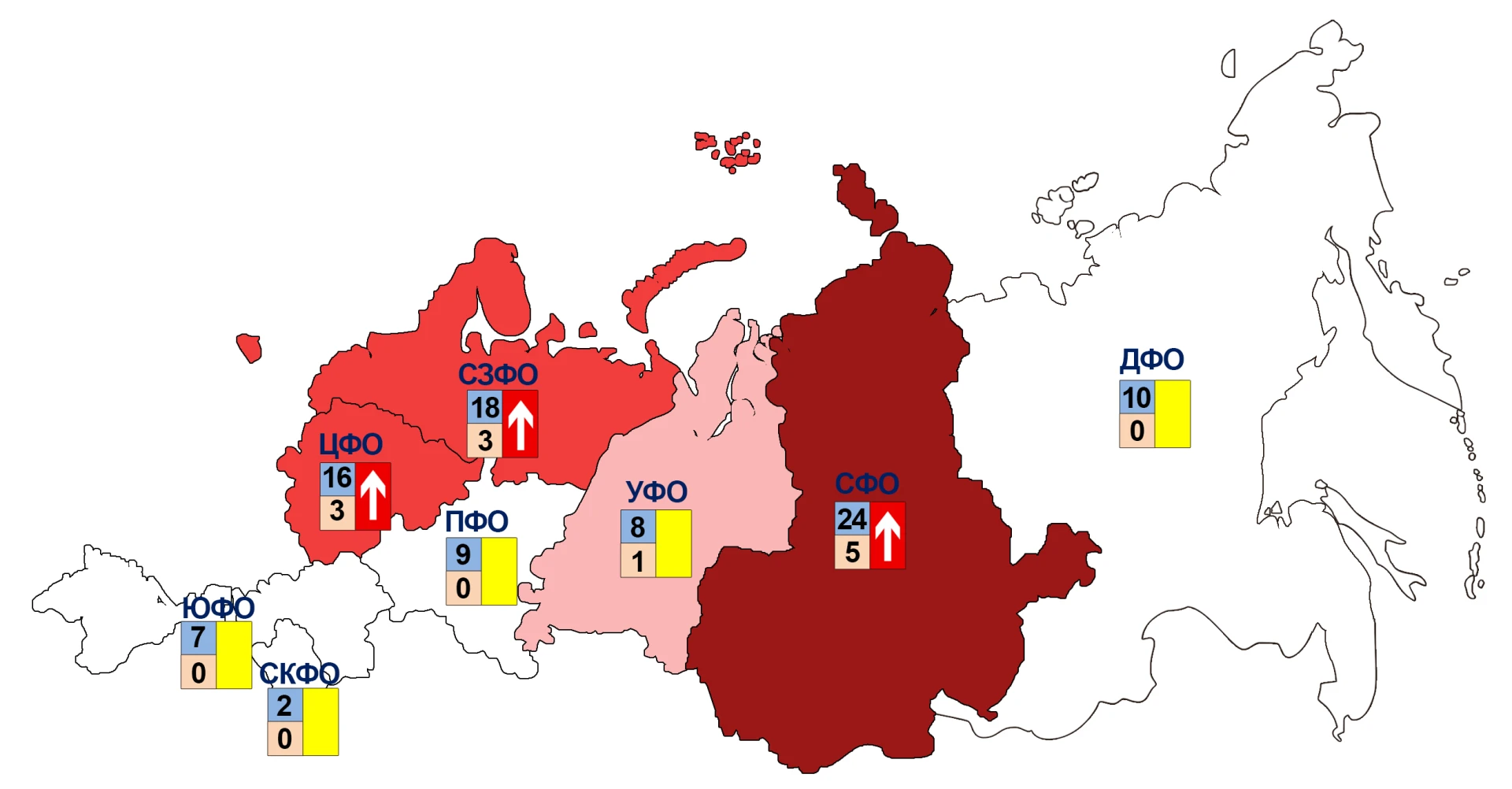 Карта трудовых конфликтов в РФ (39 неделя, 2026 г.)