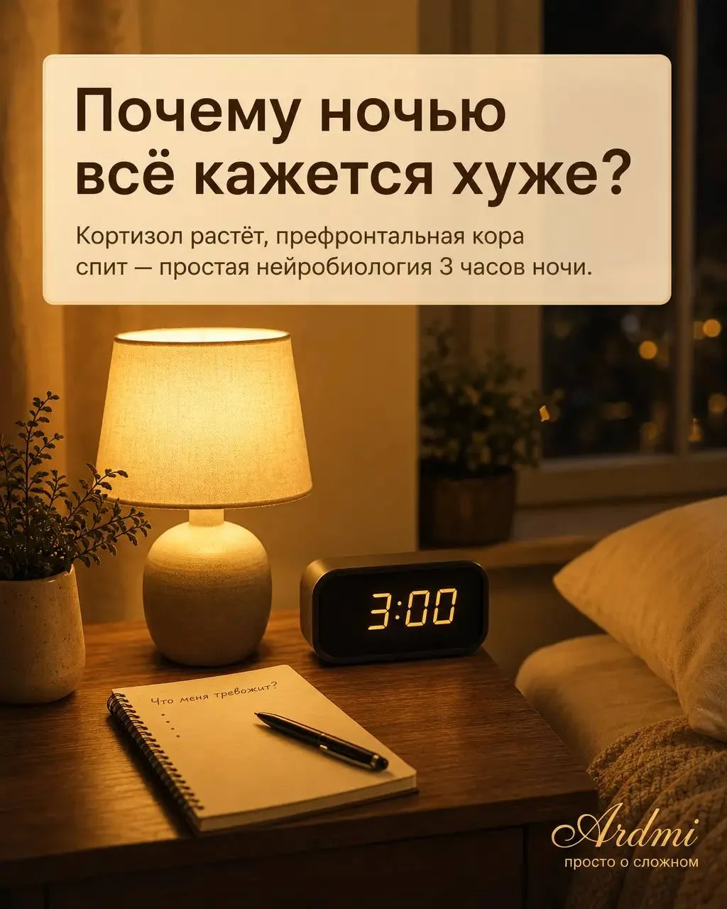 Из свежего разговора с подопечным
