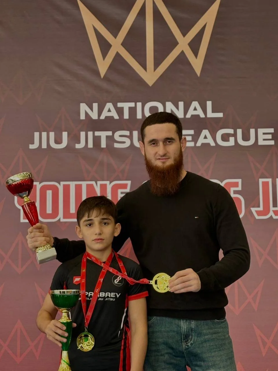 В Грозном прошел турнир по NATIONAL JIU JITSU LEAGUE (YOUNG STARS JJ), на котором  Анзоров Ахмед Эль