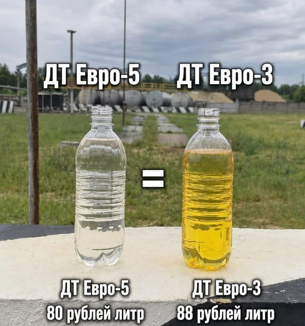 Дизельный парадокс. Евро-3 стало дороже Евро-5
