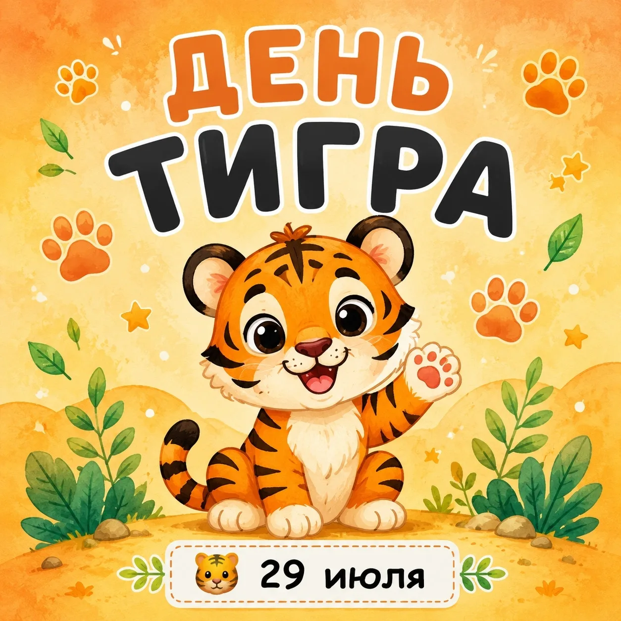 Международный день тигра отмечают 29 июля.