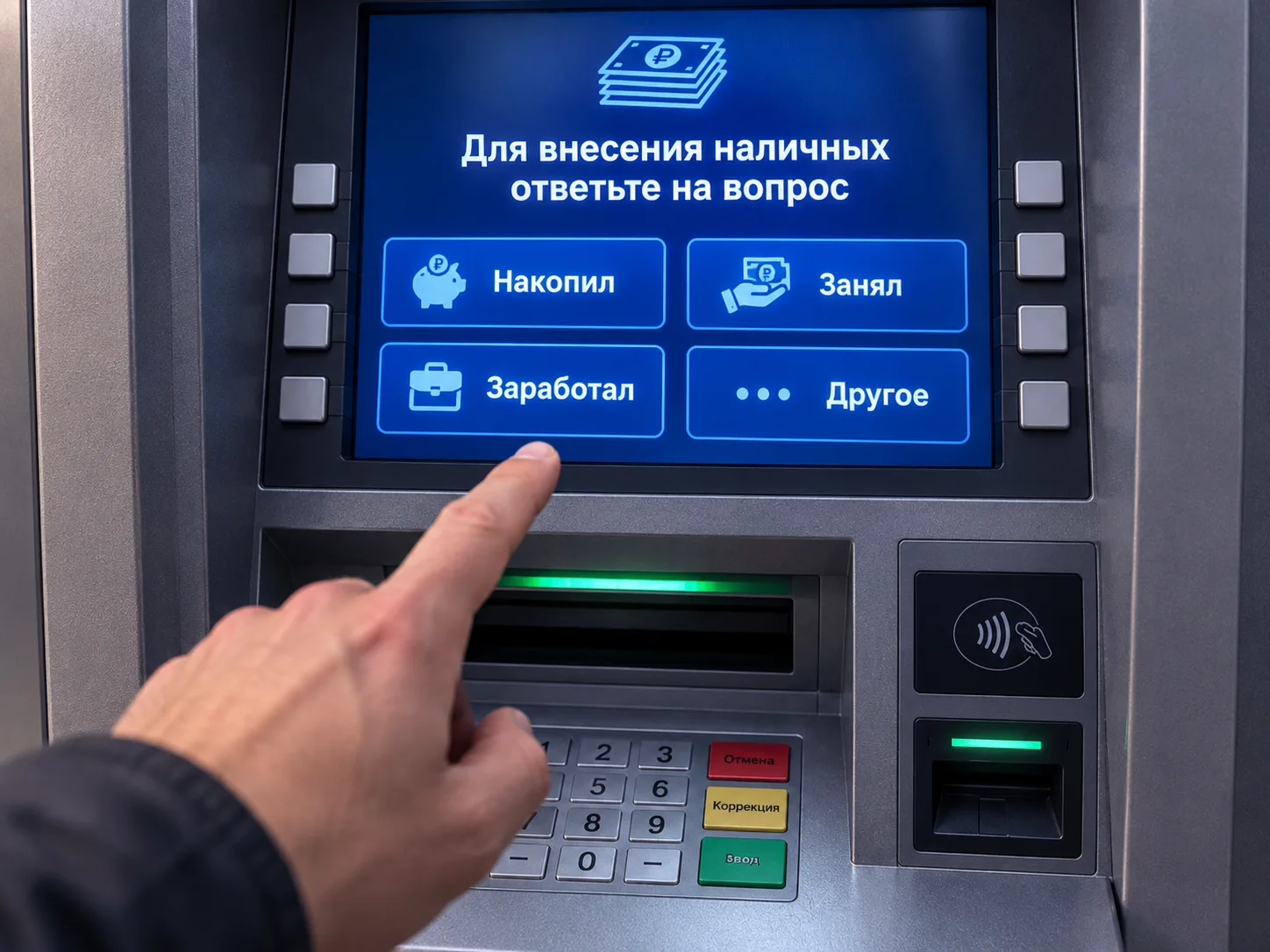 Банки начнут проверять, откуда у россиян наличка, прямо при пополнении счёта.