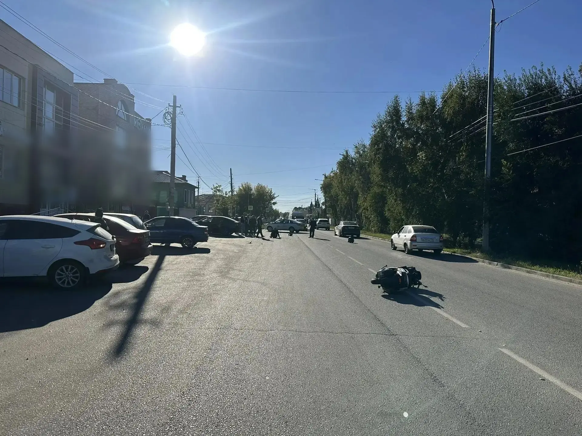 В Троицке в ДТП пострадал водитель мопеда