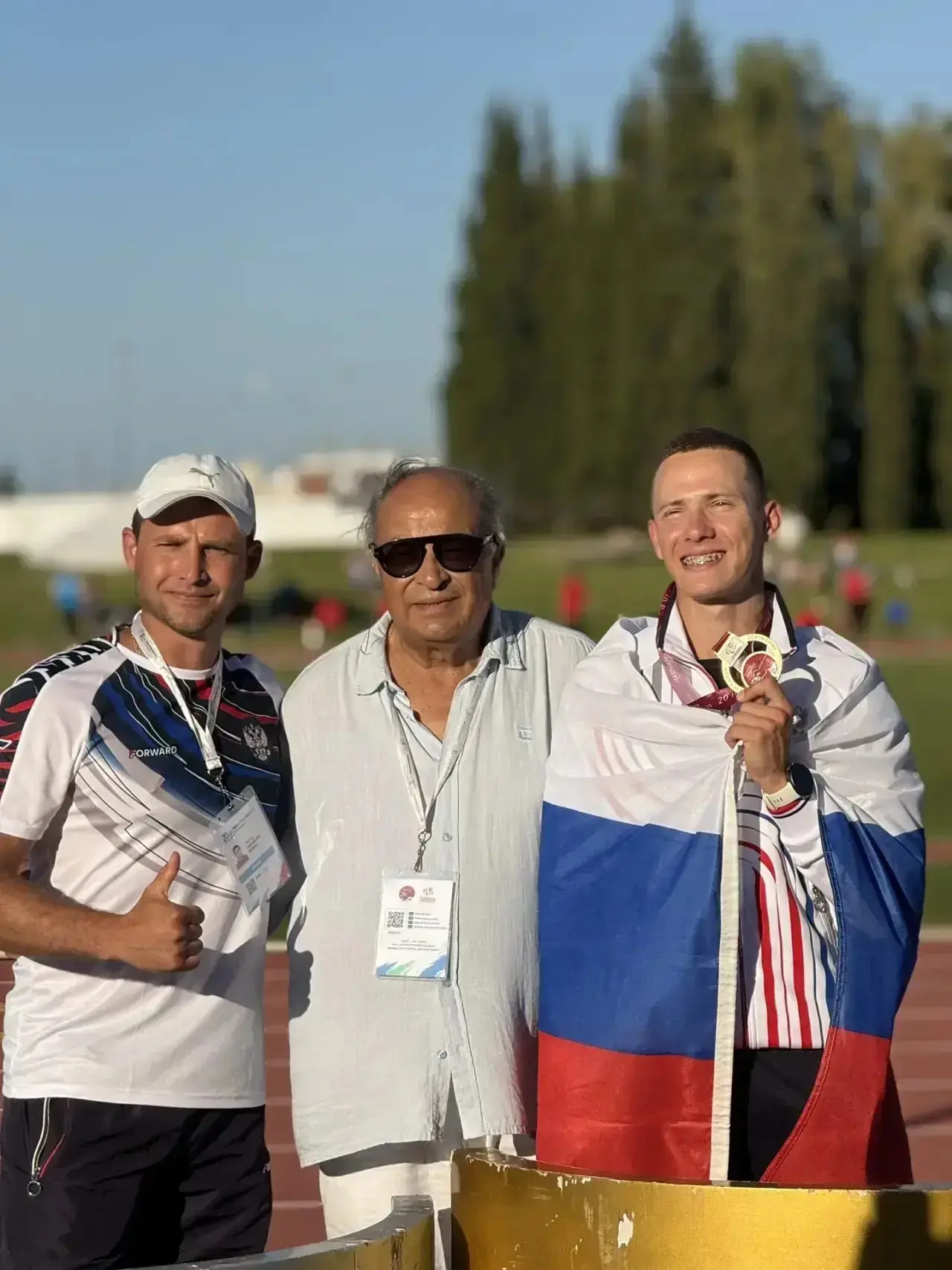 Две медали высшей пробы из Туниса! 🏆🇷🇺
