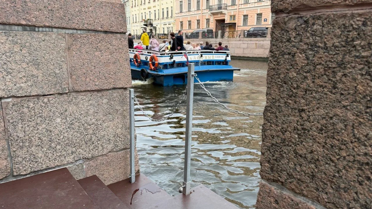 Введён в эксплуатацию новый городской причал «Дворцовая площадь», расположенный на набе...