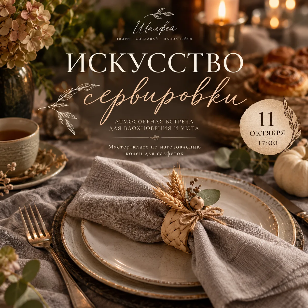 Искусство сервировки 🍂
