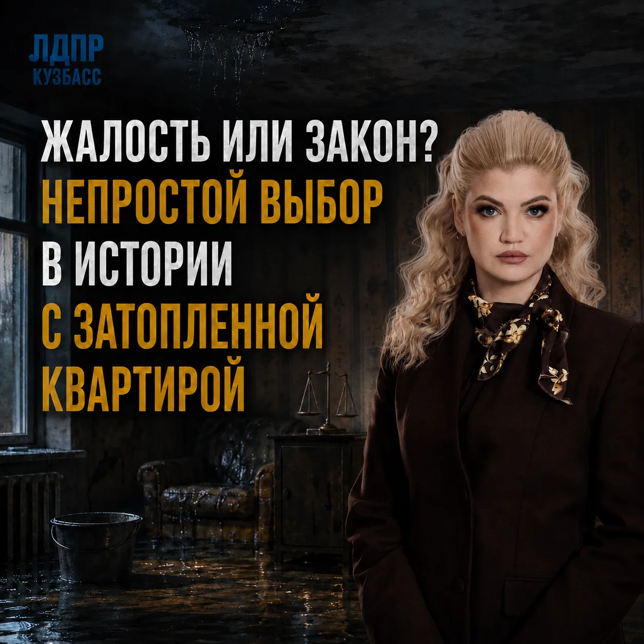⚡ Жалость или закон? Непростой выбор в истории с затопленной квартирой