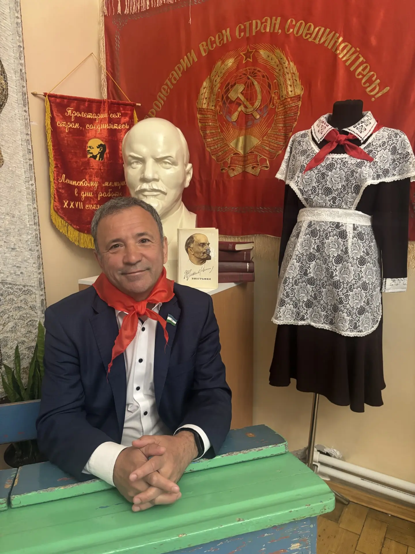 В День Пионерии посетил Музей В.И.Ленина в Уфе