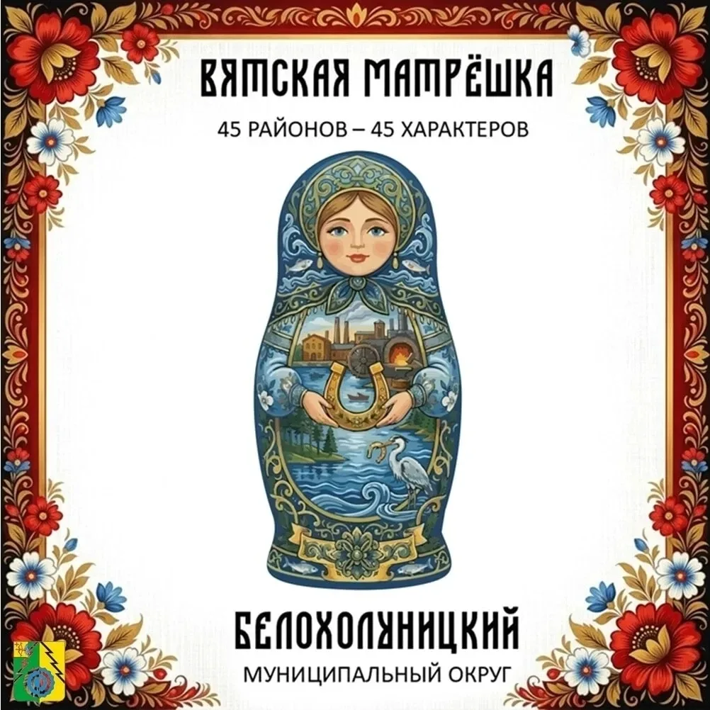 Полутораметровая матрешка из стеклопластика украсит Киров и область