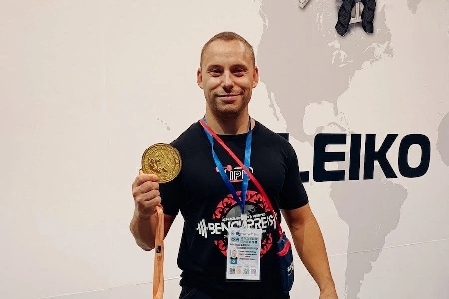🏋🏻 Калининградец снова побил рекорд России в жиме лёжа.