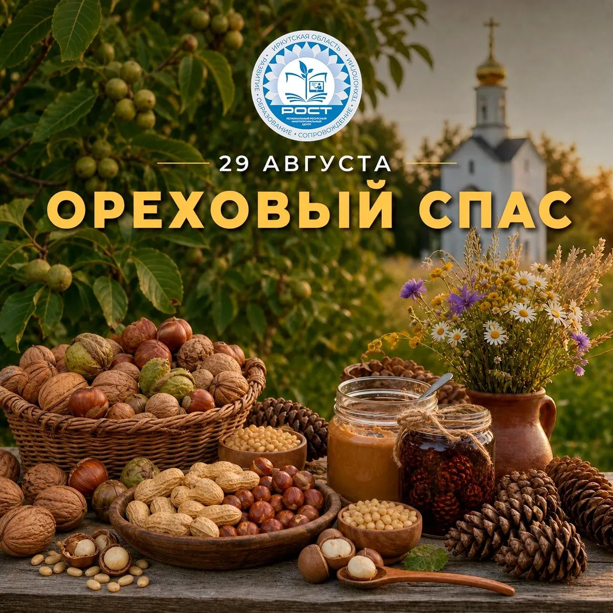 🌰 Ореховый Спас: праздник последнего хлеба и созревших даров леса
