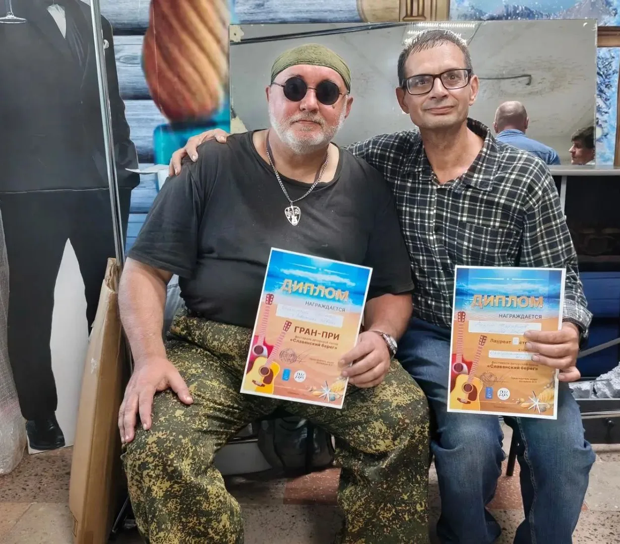 Ханкаец стал лауреатом фестиваля авторской песни «Славянский берег»
