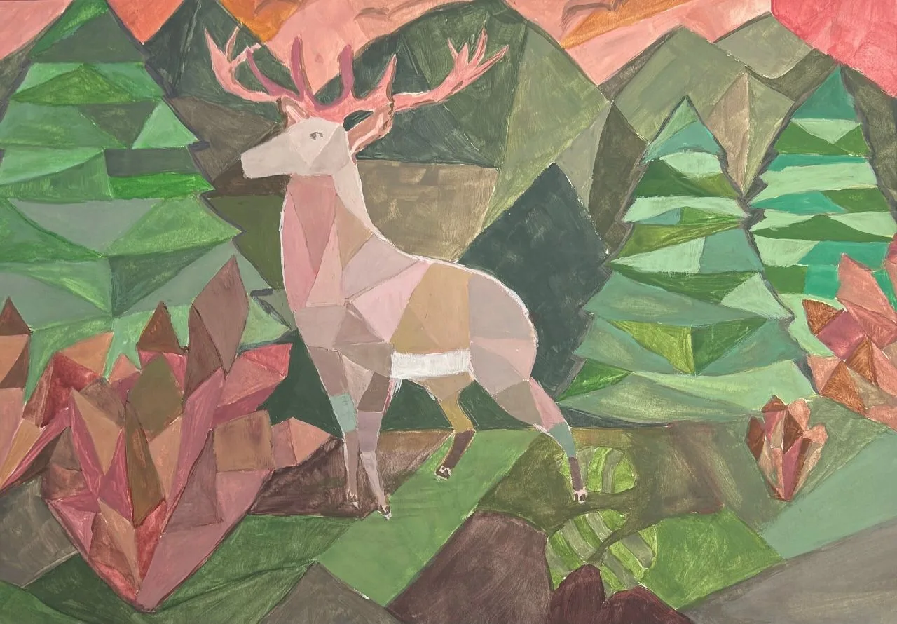 🎨Ученица нашей школы, Жирнова Таисия, награждена Дипломом за художественное мастерство...