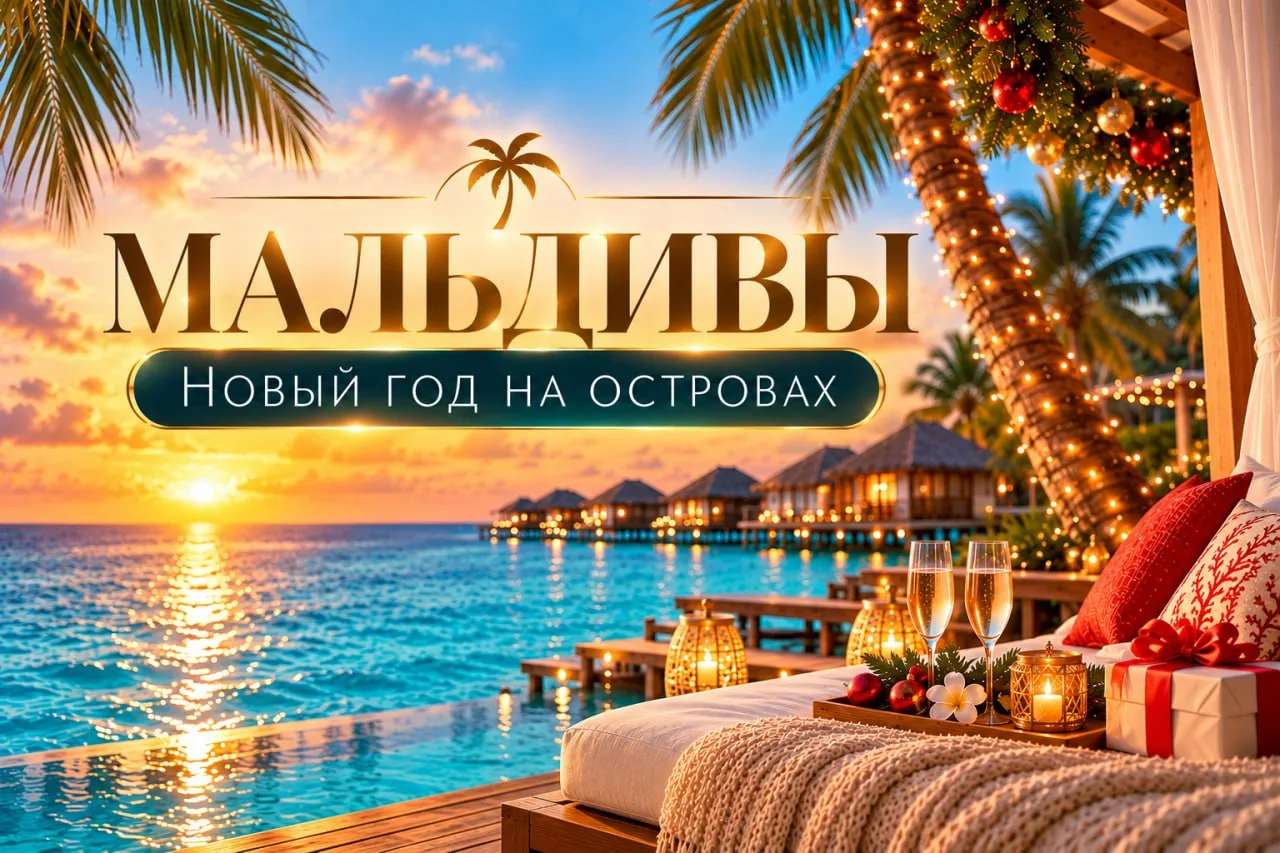 Новый год на Мальдивах — лучшее из возможного!