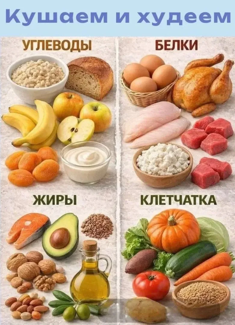 Что включить в рацион, чтобы снижать вес