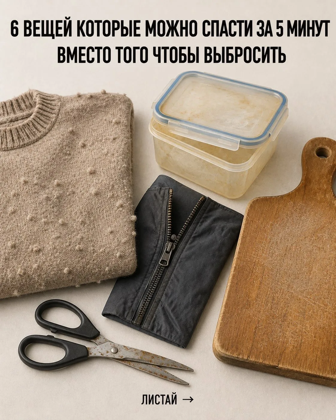 🎽5 вещей, которые ещё можно спасти