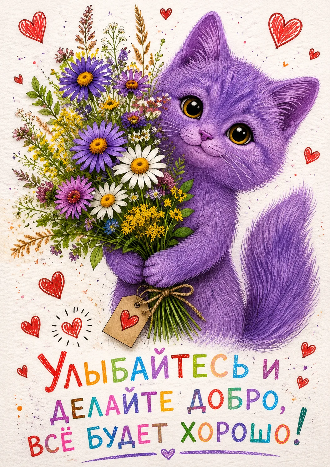 Пусть поводов для улыбки всегда будет как можно больше! 💜