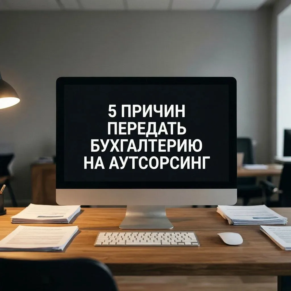 5 причин передать бухгалтерию на аутсорсинг уже сегодня