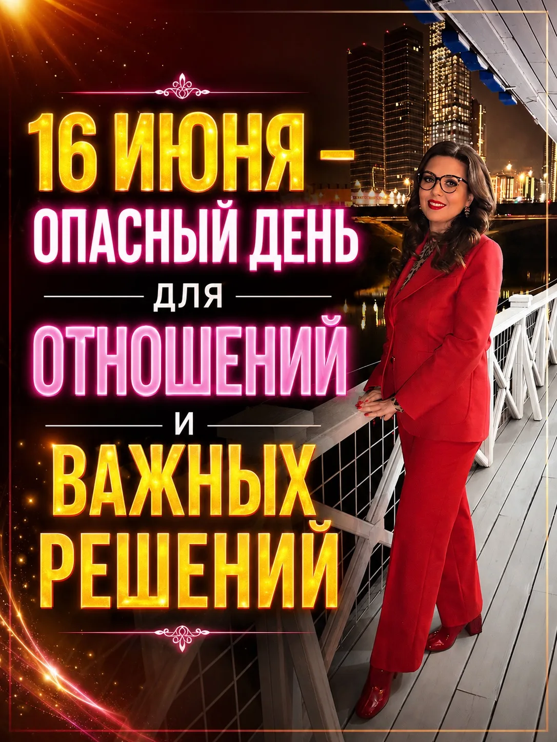 16 ИЮНЯ — ОПАСНЫЙ ДЕНЬ ДЛЯ ОТНОШЕНИЙ И ВАЖНЫХ РЕШЕНИЙ

🔮СОН С ПОНЕДЕЛЬНИКА/ВТОРНИК:

🌕Сегодня с на