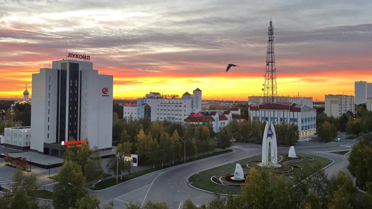 В нашем городе самые красивые закаты😍