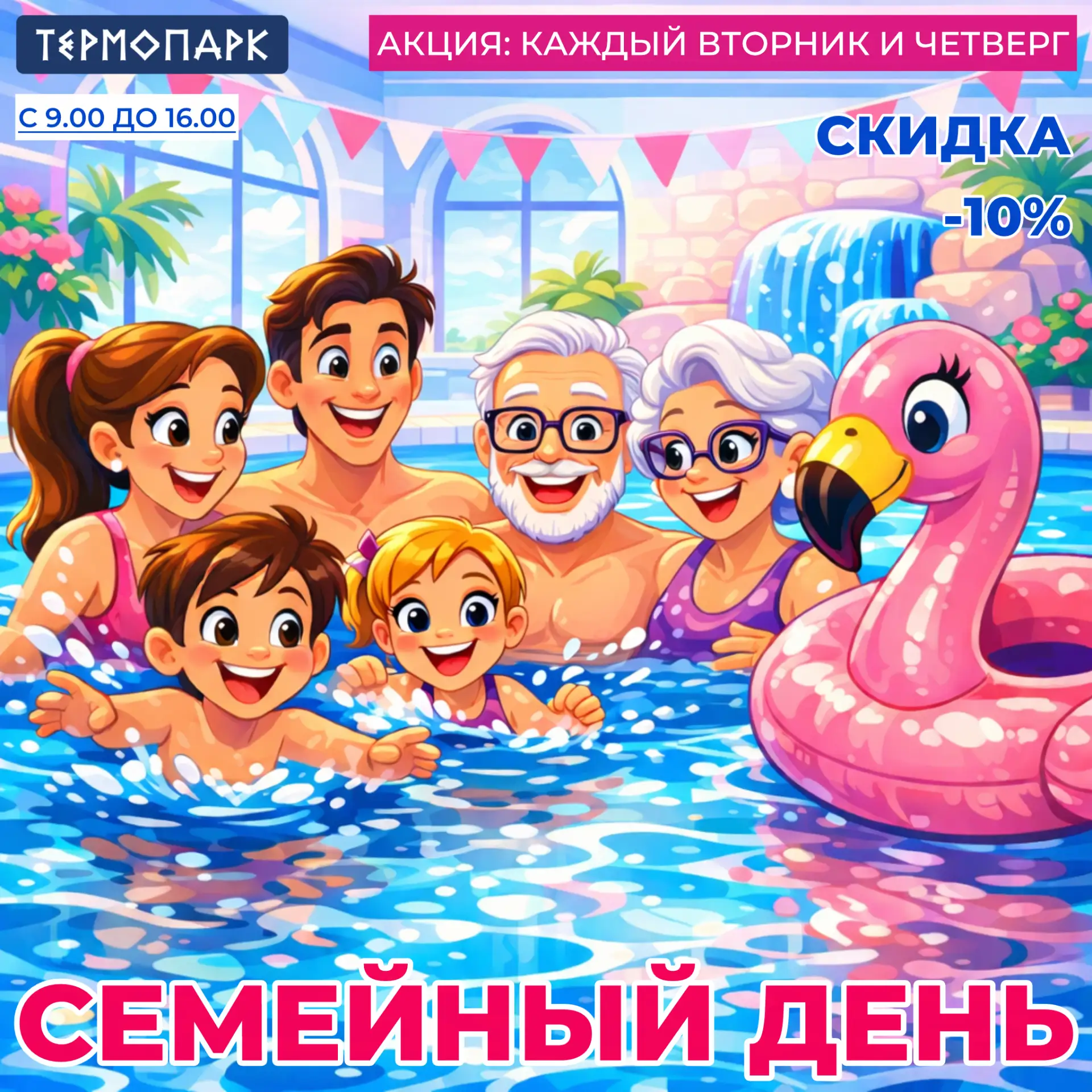 СЕМЕЙНЫЙ ДЕНЬ В ТЕРМОПАРКЕ!