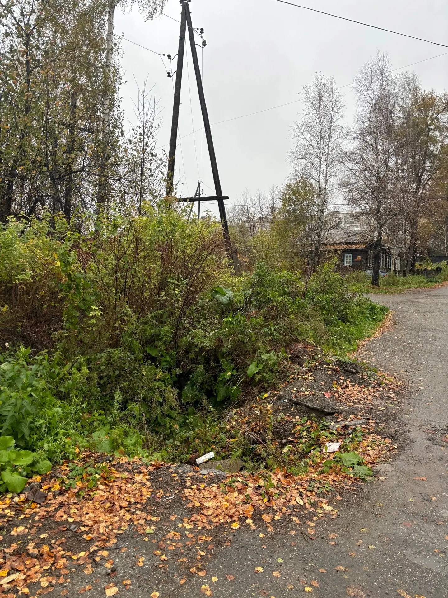 От подписчика: На Леснической так и не закопали теплотрассу, видимо ждут что туда не то...