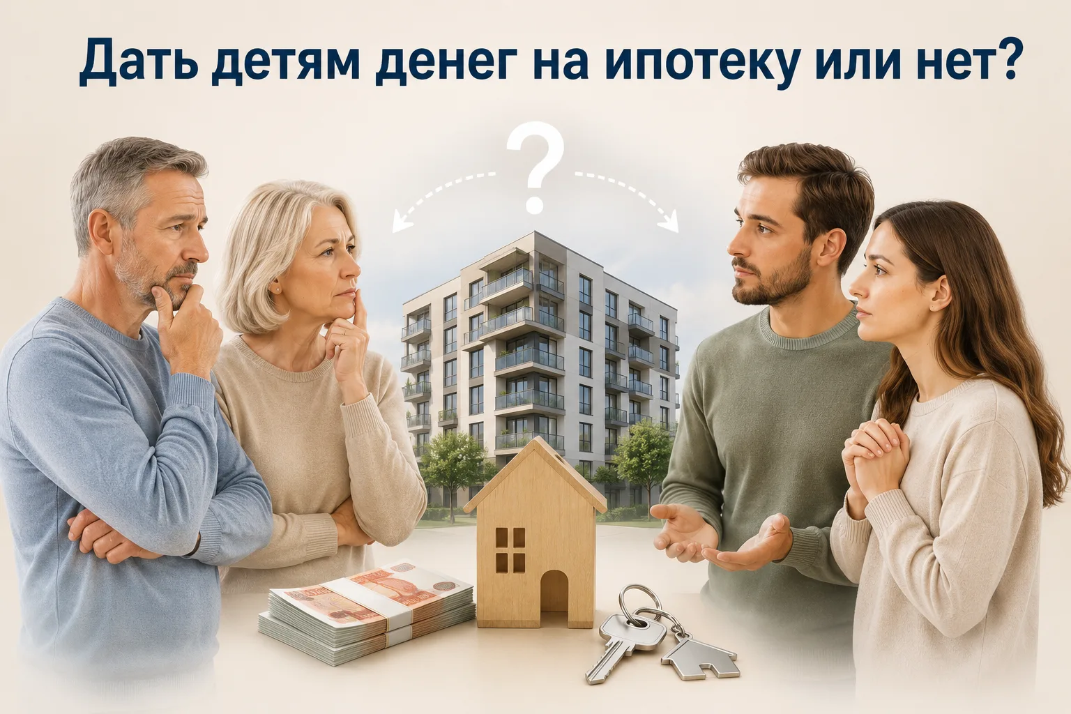 Помогаете детям с ипотекой? Не забудьте оставить себе на жизнь