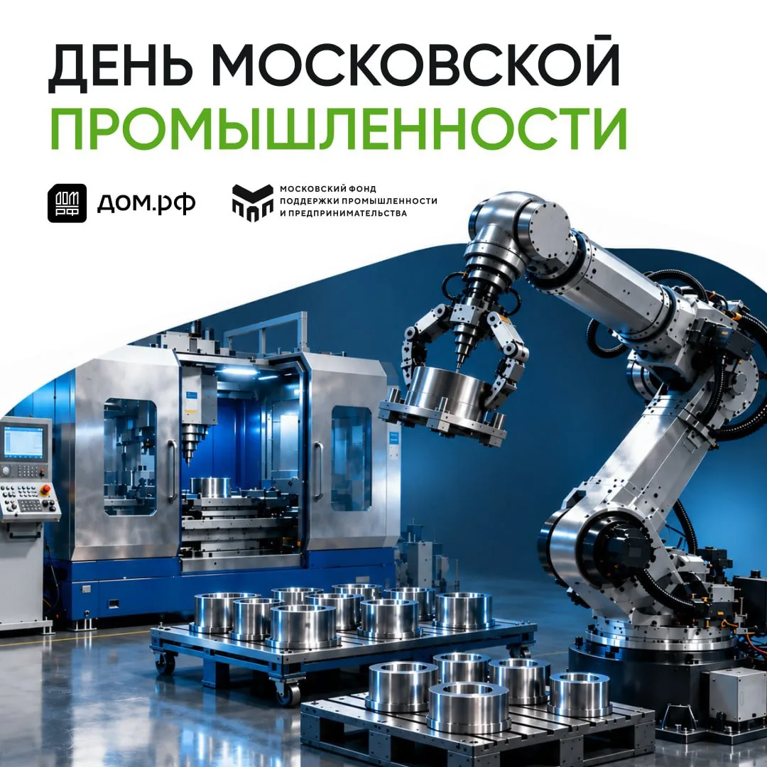 🛠 7 октября — День московской промышленности