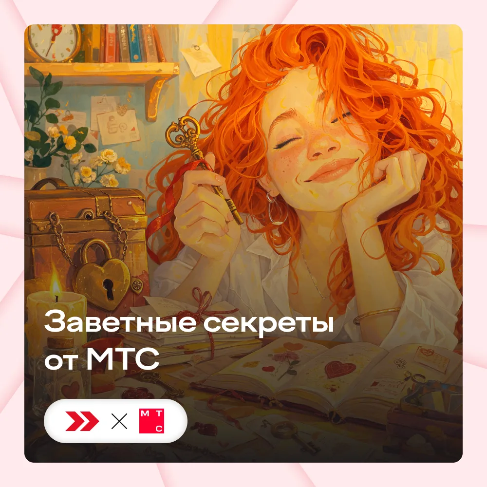 Секреты доверяют тем, кого любят. И кажется, МТС решил вам довериться… ⠀ Открывайте секреты ↓ ⠀ Совп