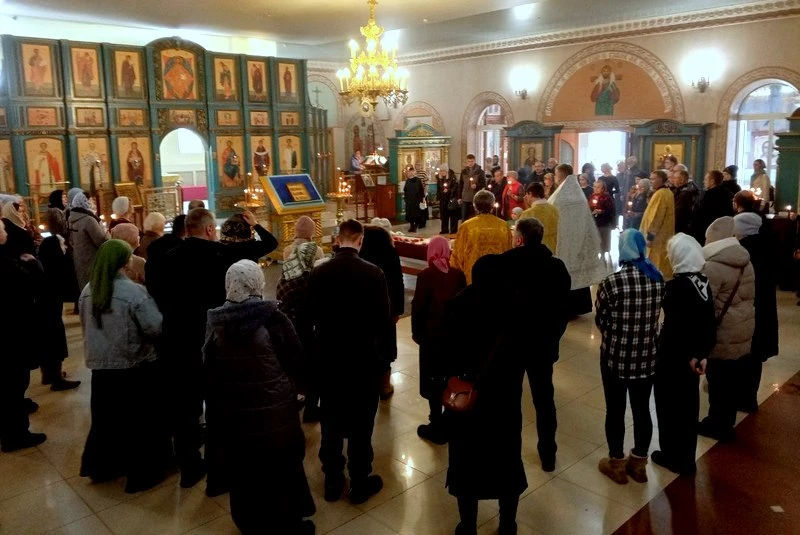 В субботу 21 февраля 2026 г. в храме Покрова Пресвятой Богородицы на Пятой площадке г. ...