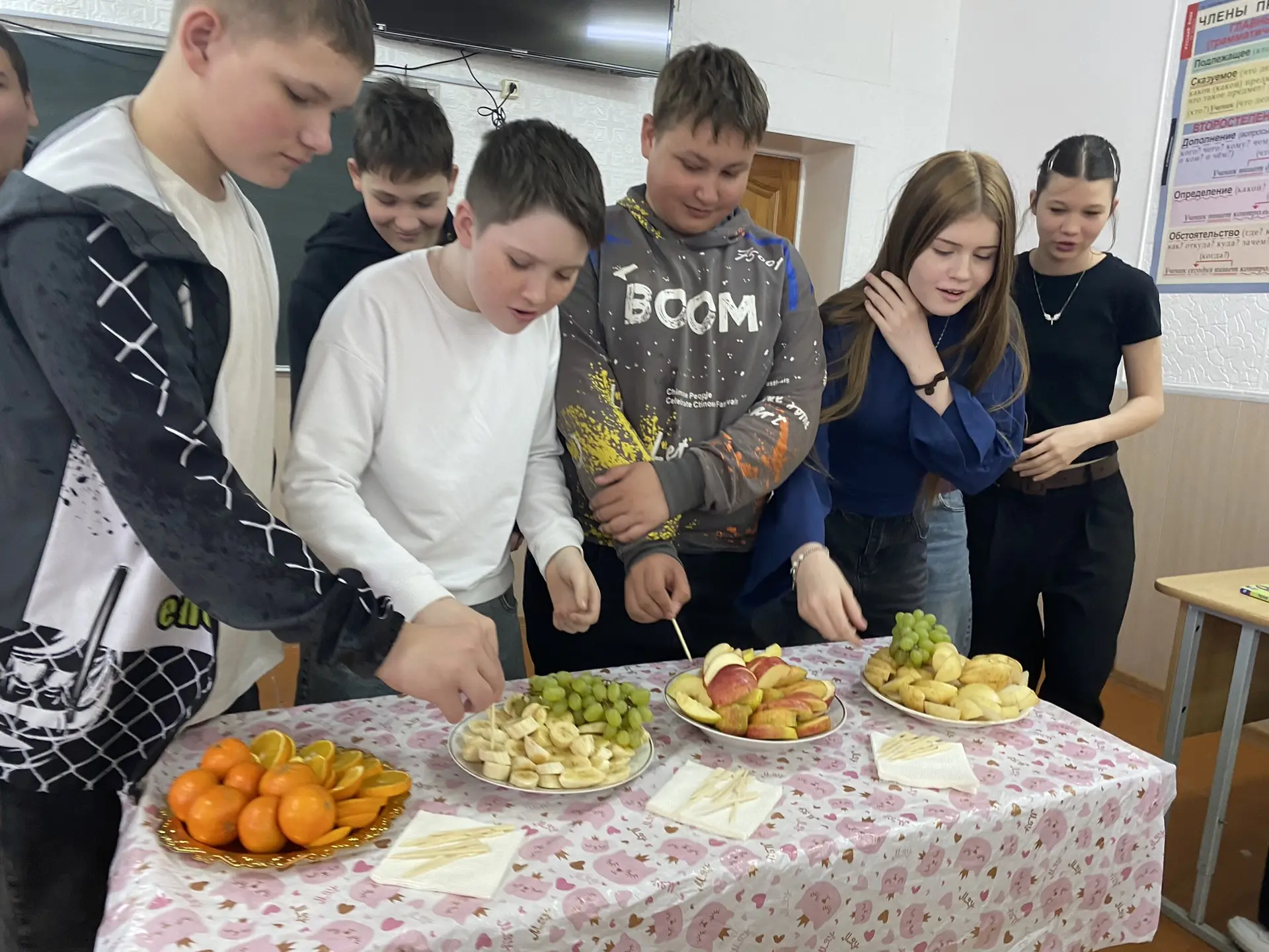 Ученики 7 «В» класса с удовольствием приняли участие в акции «Здоровая тарелка»! 🍲 На протяжении дву