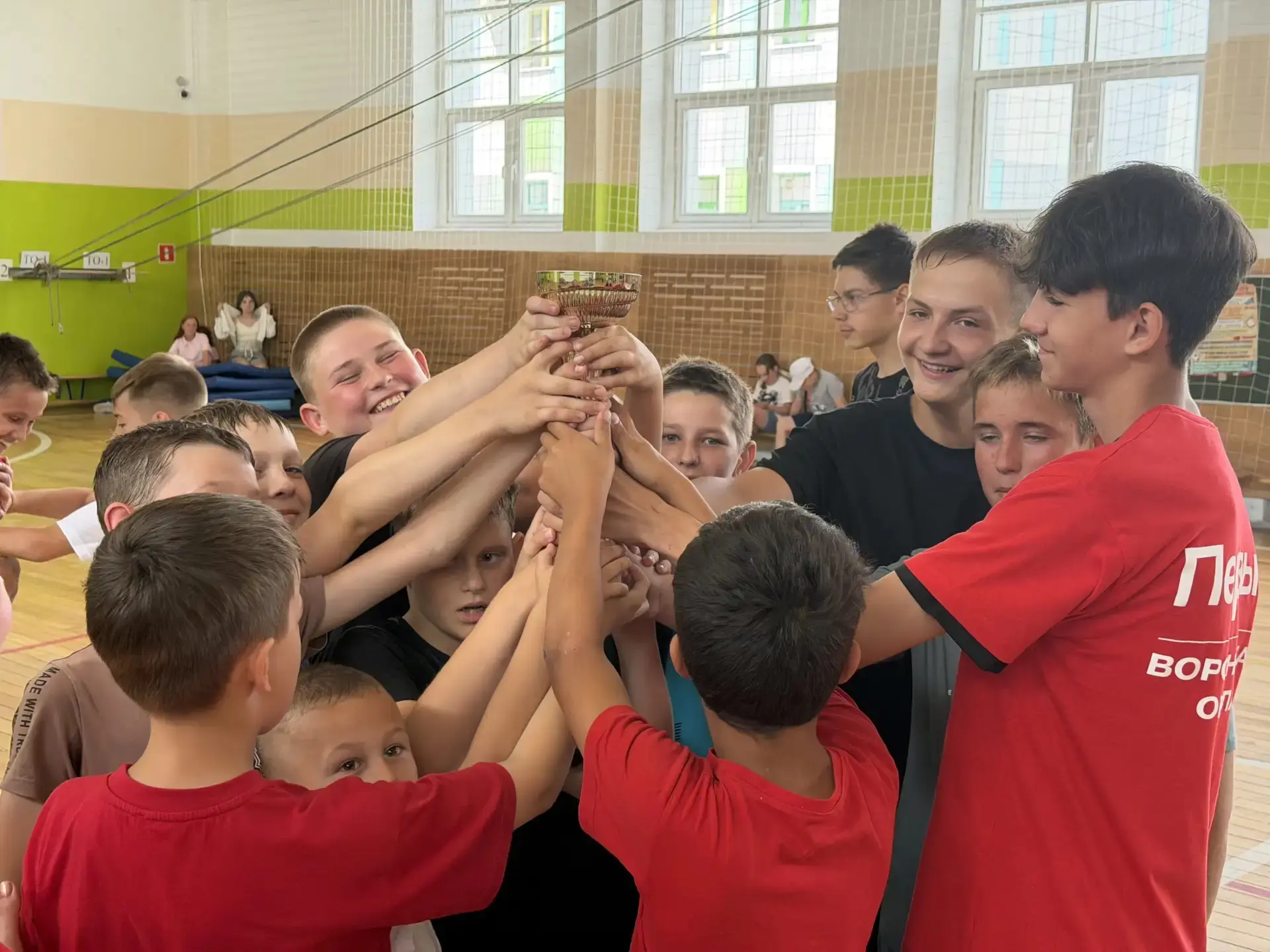 День 3- «Будь здоров!» 🤗
Сегодня в нашем лагере прошёл третий, самый спортивный день смены «С Первы